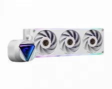 Sistema De Enfriamiento Liquido Msi Mag Coreliquid C360 V2, 3x 120mm, Argb, 1900 Rpm, Blanco